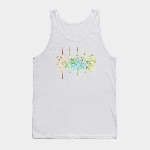 Cortical Neurons Tank Top by erzebeth